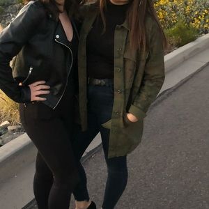 Topshop Camoflauge Military Army Jacket 8